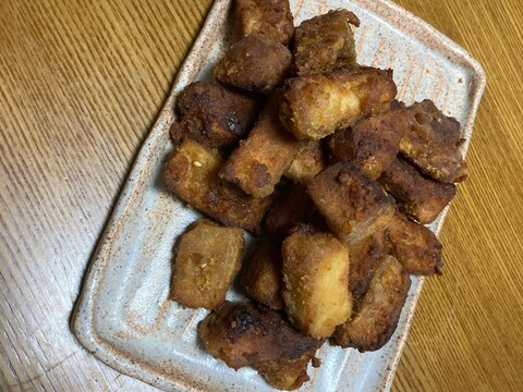 高野豆腐からあげ〜下味は焼肉のタレ